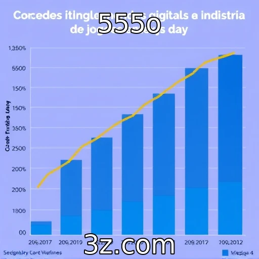 Crescimento das vendas digitais na indústria de jogos